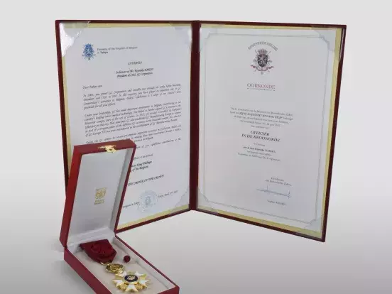 Certificates and Medal