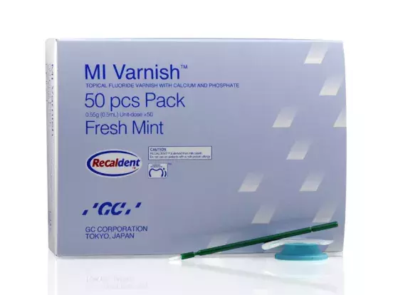 MI Varnish - RECALDENT (CPP-ACP) and BIOAVAILABLE