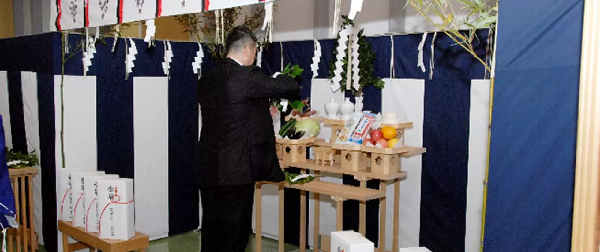 President Nakao at Tamagushi-hoten