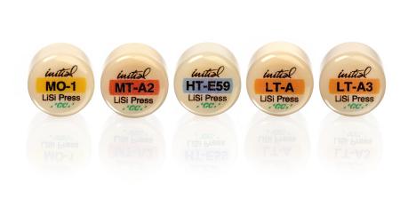 Initial LiSi Press MO-1 MT-A2 HT-E59 LT-A LT-A3