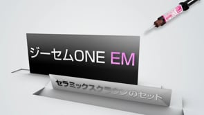 ジーセムONE EM 「セラミックスクラウンのセット」