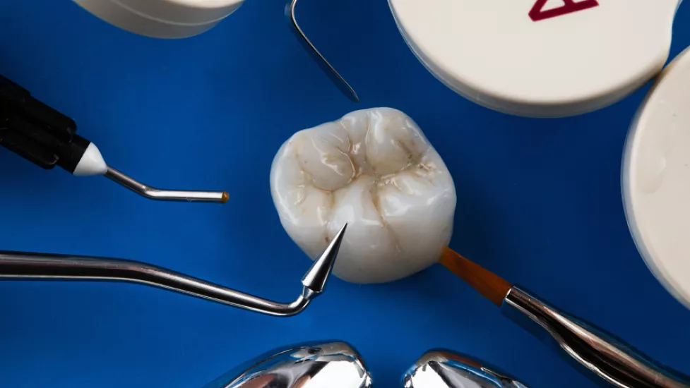 Dental Crown Cementation